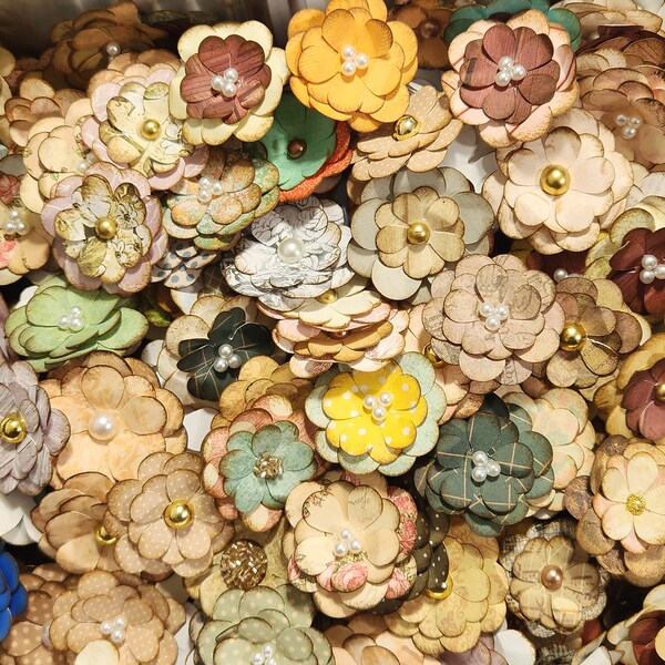 Handmade Paper Flowers Etsy