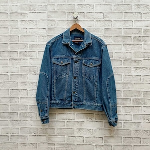 Vintage Calvin Klein Denim Jacket Vintage Designer Jean Jacket