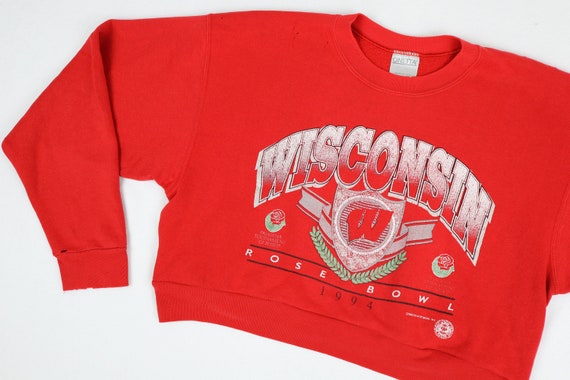 Vintage 1994 University of Wisconsin Reworked Cro… - image 1