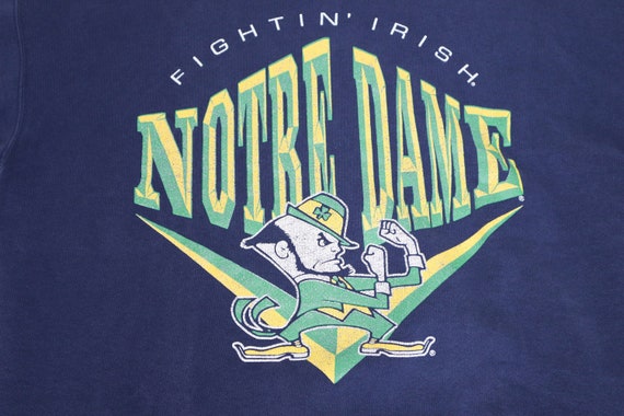 Vintage 90s University of Notre Dame Nutmeg Mills… - image 5