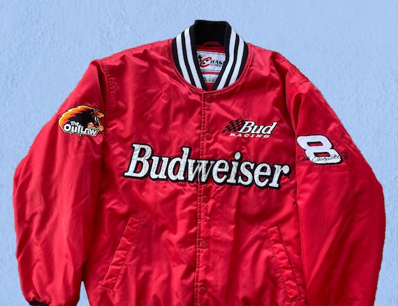 Vintage Budweiser Nascar Racing Jacket Chase Authenti… - Gem