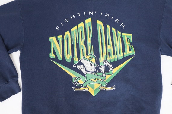 Vintage 90s University of Notre Dame Nutmeg Mills… - image 6