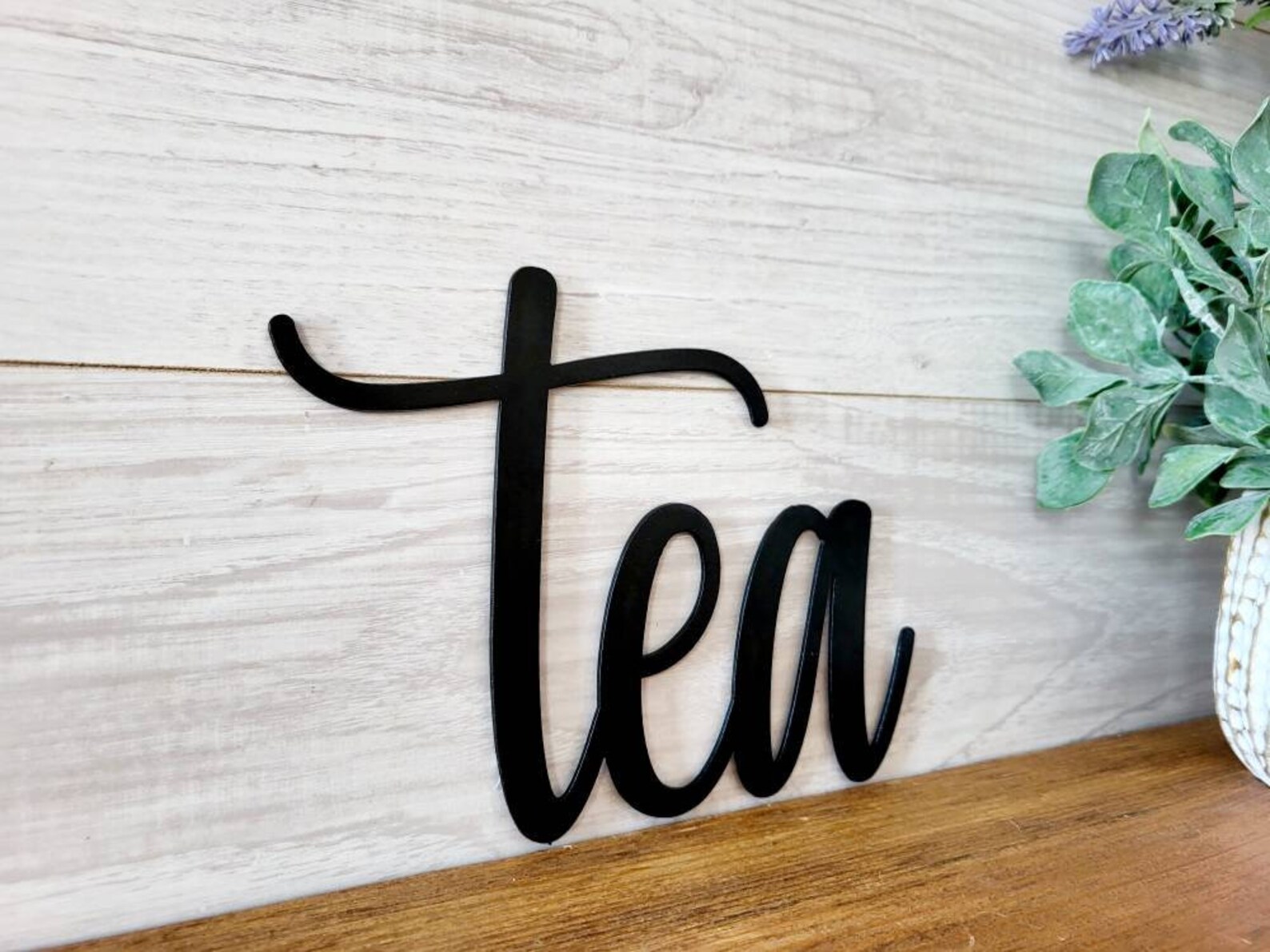 Tea Sign | Metal Tea Sign |kitchen Decor | Tea and Coffee Bar Sign ...