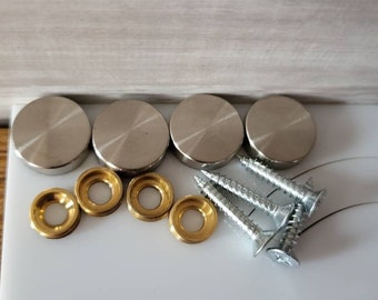 Stainless Steel Screw Cover Cap | Decorative Sign Fasteners