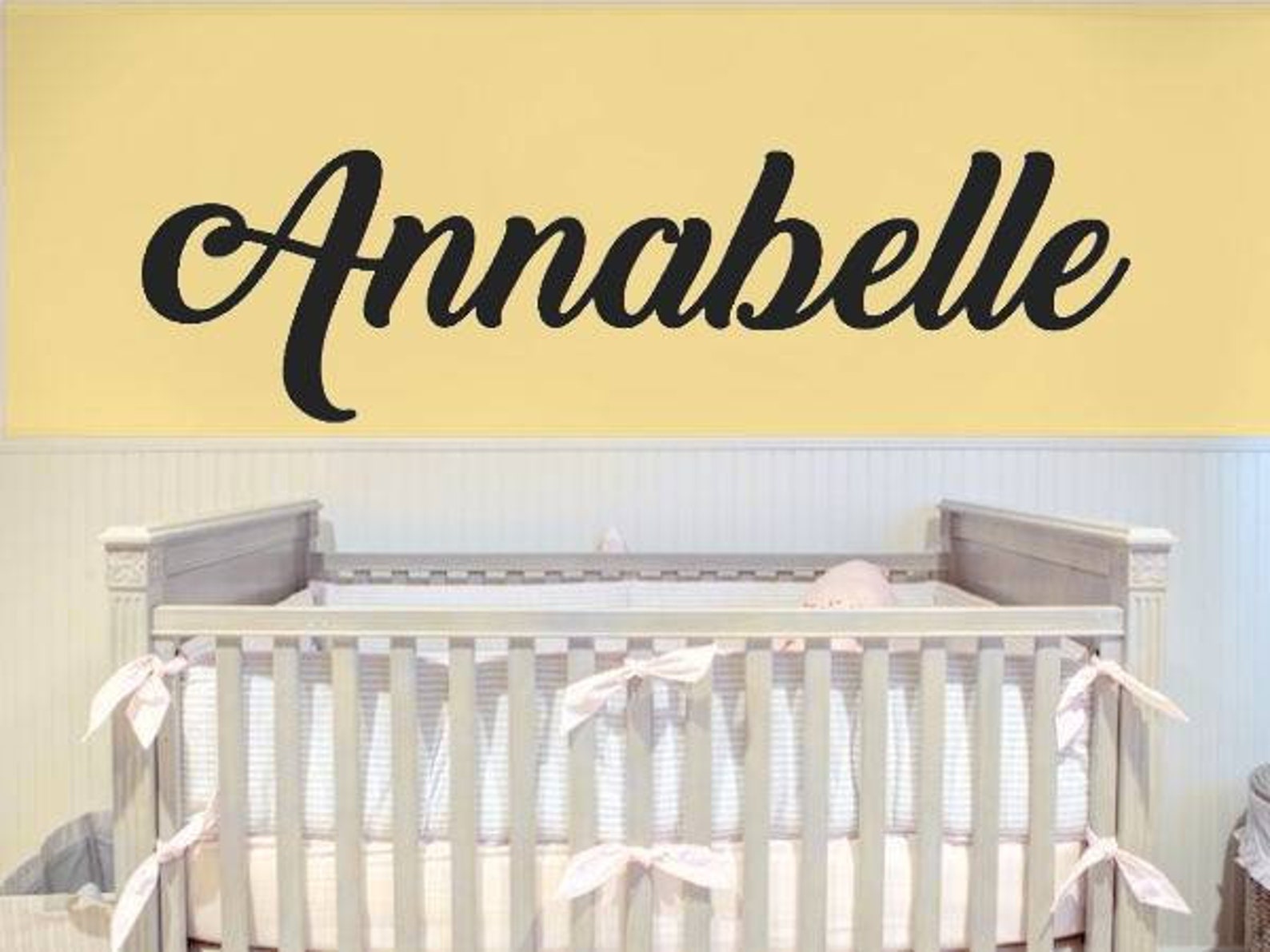 Nursery Room Name Sign Babies Room Name Sign Custom Metal Name Etsy