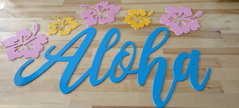Hibiscus Flower Signs | Hawaiin Flower Sign | Hawaiin Hibiscus Flower ...
