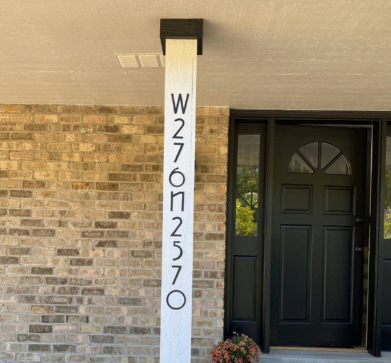 3" Modern Mailbox Numbers | Metal Address Numbers and Letters | Home Address Letters | Street Name Letters | Contemporary Letters
