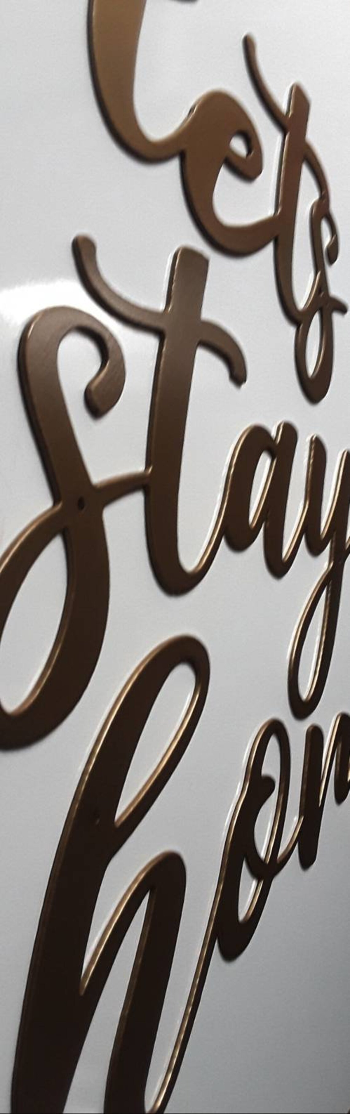 Let's Stay Home Sign Home Sweet Home Sign Set of 3 | Etsy