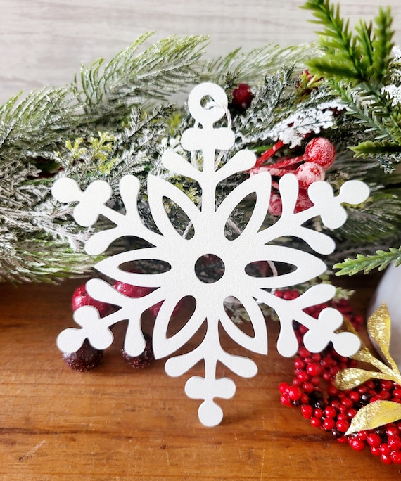 Snowflake ornament sets | laser cut snowflakes ornament | christmas ornaments | snowflake sign | stocking stuffer | teacher gift
