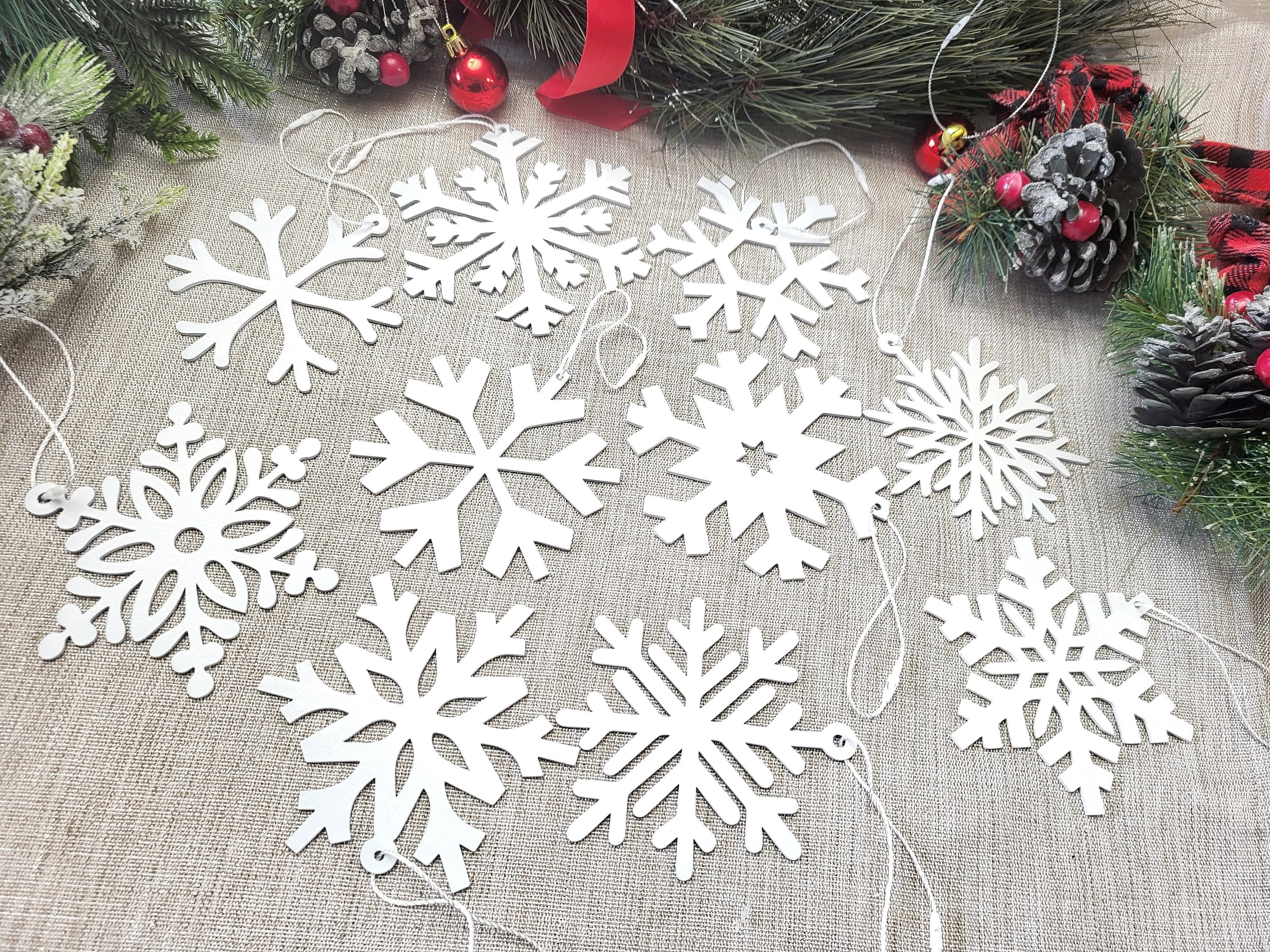 Broyhill Gold Metal Snowflake Decor