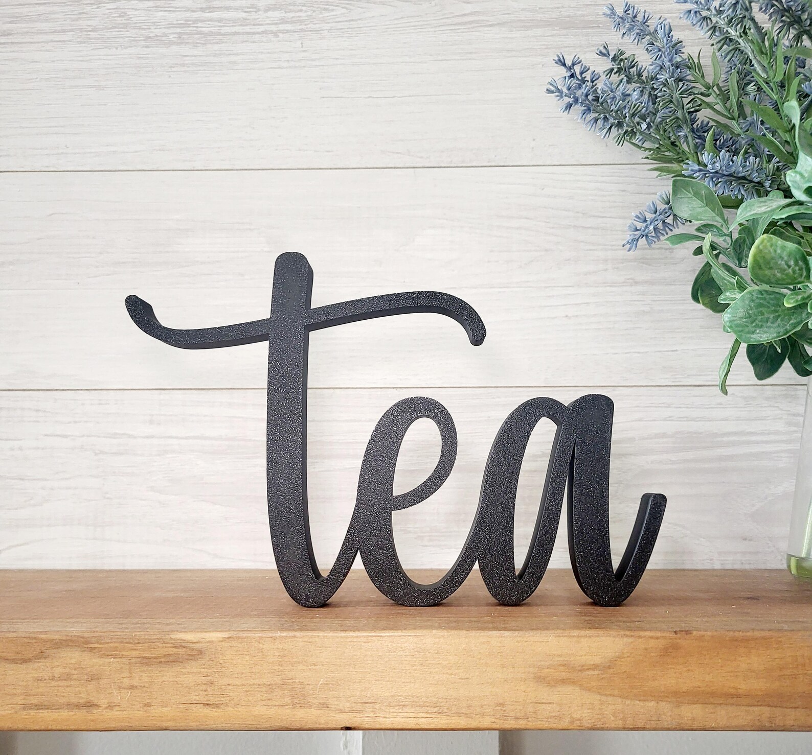 Freestanding Tea Sign | Coffee and Tea Bar Sign | Tea Lover Gift ...