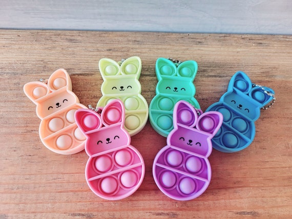 Birthday party Fidget Toys, Classroom Party Favor Gifts, Kids Toy, Party Popper, Kids gift, Bunny Popper, Peeps popper, Non candy favors