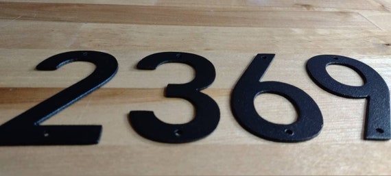 3" modern mailbox numbers | metal address numbers and letters | home address letters | street name letters | contemporary letters