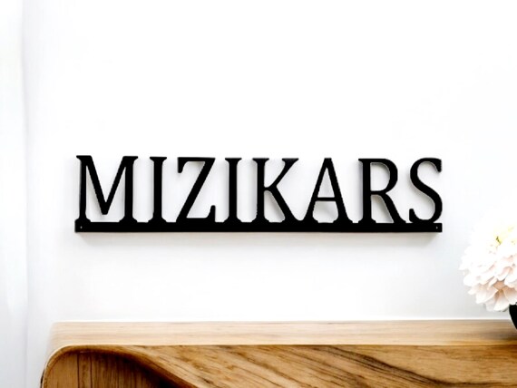 Last Name Metal Family Sign | Family Last Name Sign | Bold Name Plaque | Personalized Wedding Gift | Anniversary Gift | Housewarming Gift