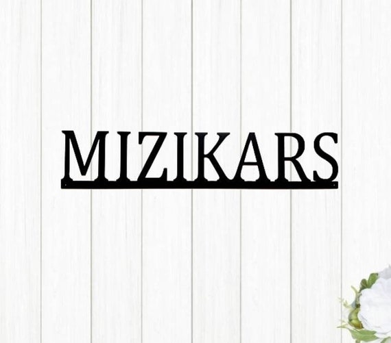 Classy metal last name sign | classic family name sign | personalized wedding gift | home address name door hanger | family last name sign