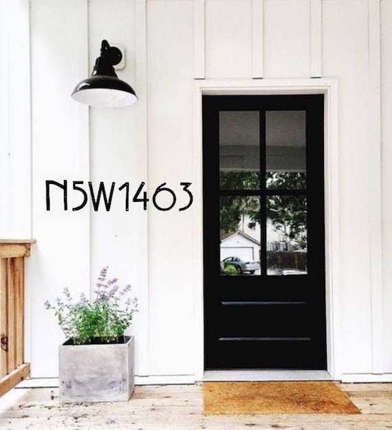5" modern mailbox numbers | metal address numbers and letters | home address letters | street name letters | contemporary letters