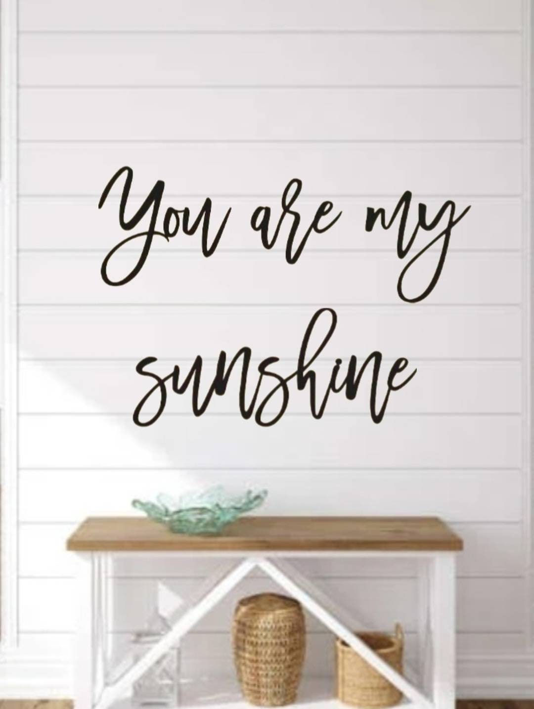 You Are My Sunshine Sign Metal Sunshine Sign Baby's Room Decor Kids