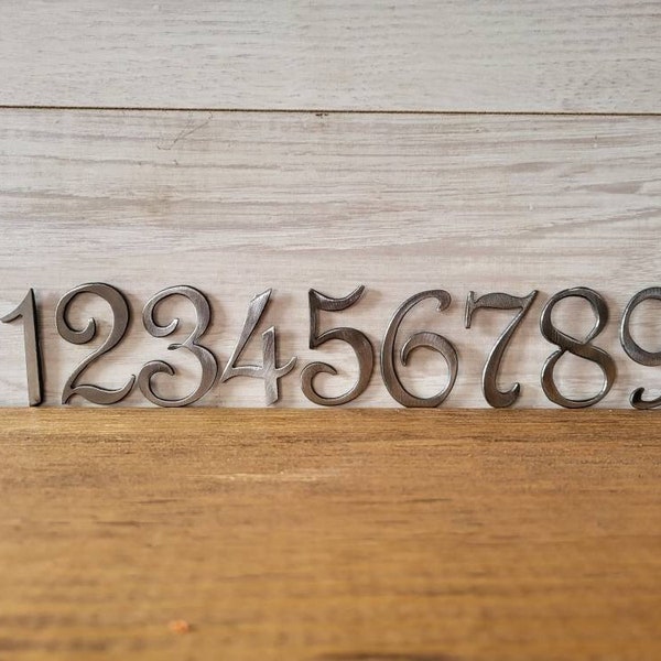 3" mediterranean mailbox numbers | rustic spanish revival address numbers and letters | metal home address letters | street name letters