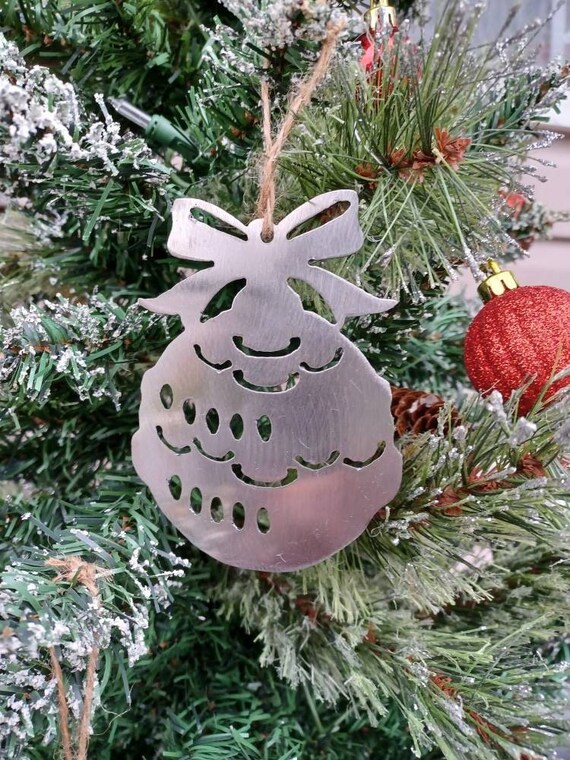 Christmas bulb ornament sets | laser cut snowflakes ornament | christmas ornaments | snowflake sign | stocking stuffer | teacher gift