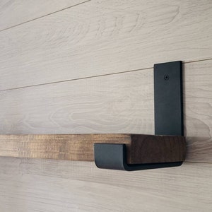 Metal Shelf Bracket | Modern Industrial Shelf Bracket | Farmhouse Style Shelving