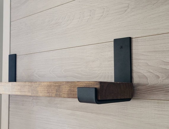 Metal Shelf Bracket | Modern Industrial Shelf Bracket | Farmhouse Style Shelving