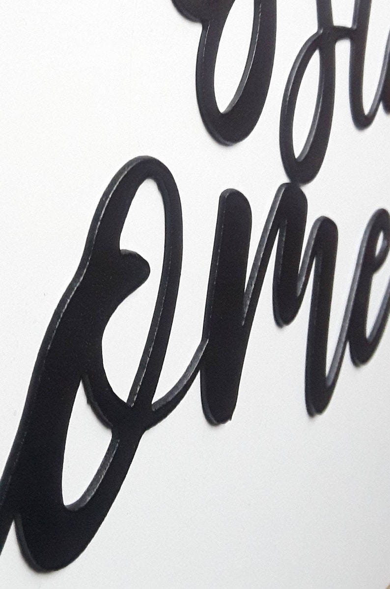 Happiness is Homemade Sign Homemade Metal Sign Home Decor Etsy