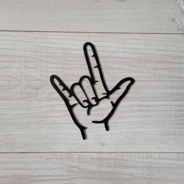 Sign Language Decor Etsy