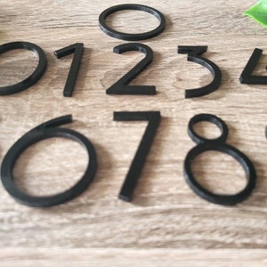 2 Inch Art Deco House or Mailbox Post Numbers Letters 2