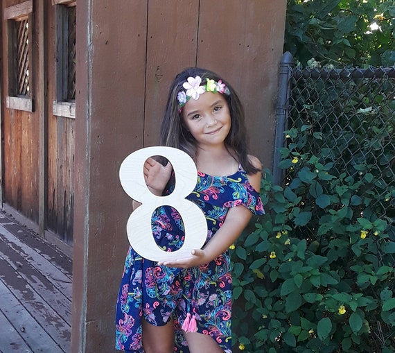 Eight Birthday Sign Number 8 Photo Prop Eight Photo Shoot for Babies Baby 8 Year Old Birthday Sign Wooden Number 8 Sign Prop 8th Birthday