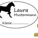 Schulstempel Stempel Pferd 50x30 mm - Holzstempel Name und Klasse - Etsy.de