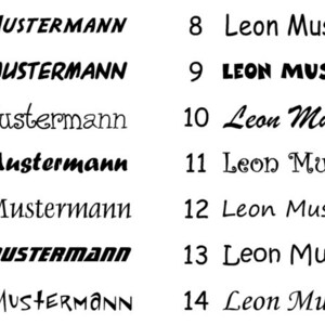 Namensstempel Stern Stempel 47x18 mm Stempelautomat Trodat Bild 2