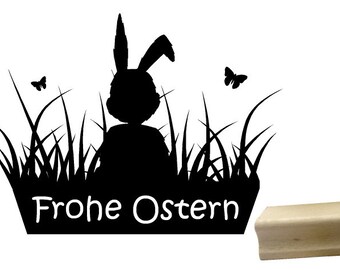 Motivstempel Ostern Ostergrüße 40x30 mm