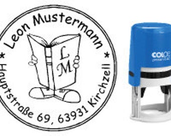 Adressstempel Buch Colop Stempel 40mm