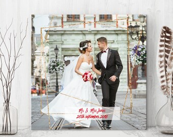 personalized canvas art etsy