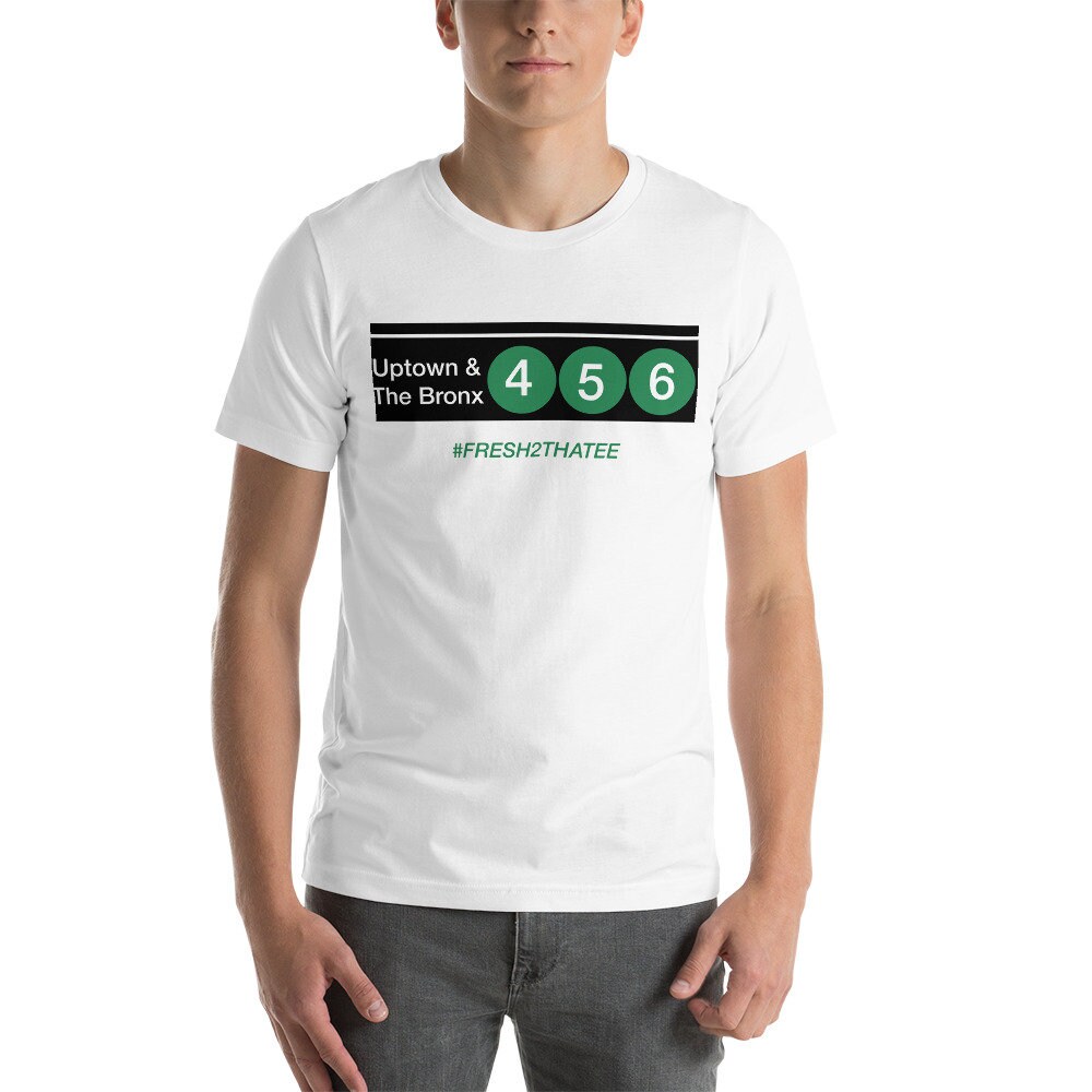 NYCSL Yankee Stadium Station Tees | Custom Print Shirt | NYC Subway Line Black / Medium