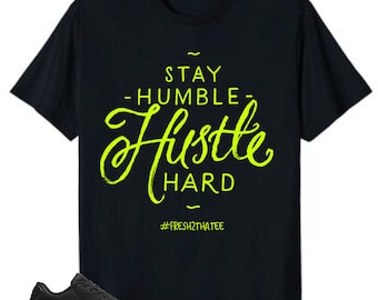 Max 90 Black Volt Shirt ( Stay Humble Hustle Hard) Max 90 Black Volt Shirt ( Stay Humble Hustle Hard)