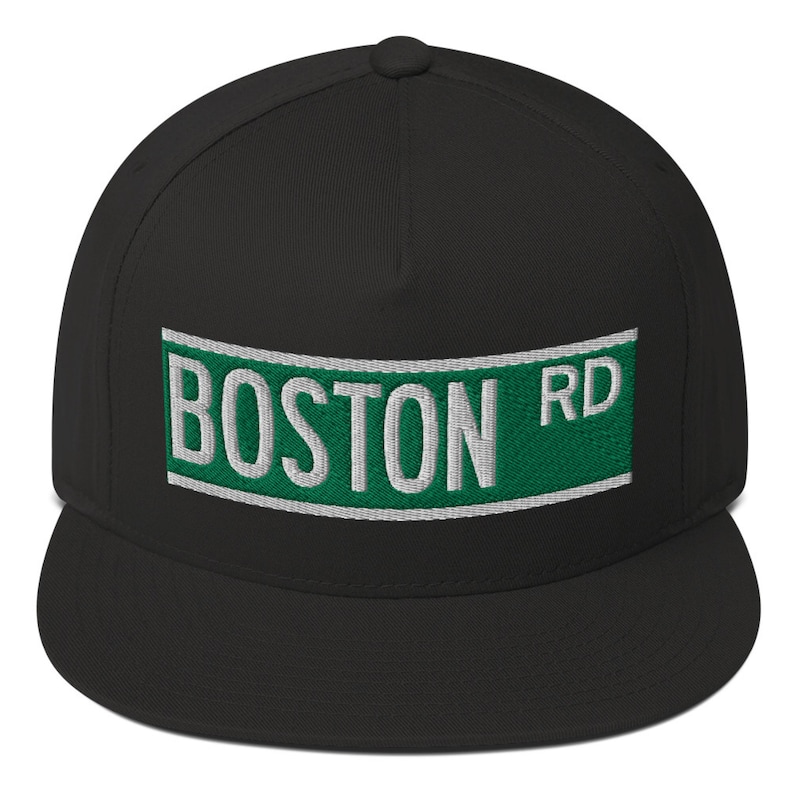 Boston Road Street Sign Snapback North Bronx or Personalized 'rep Your