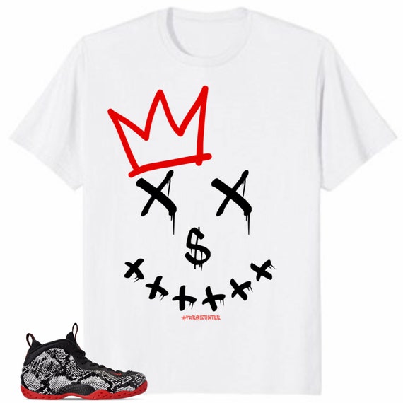 Snakeskin foamposite store shirts
