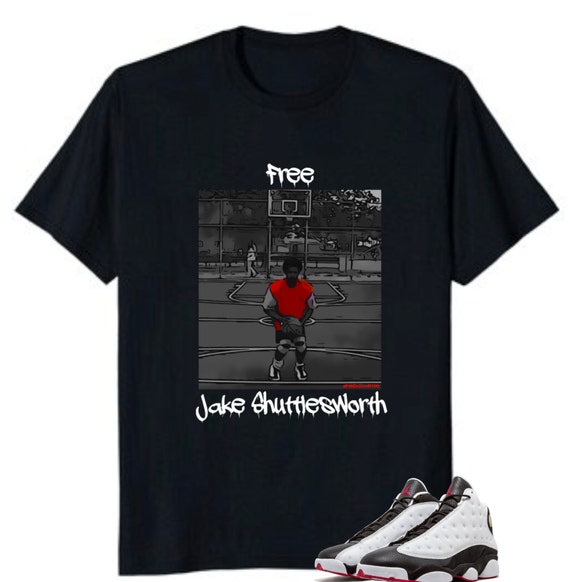 Jordan 13 He Got Game Free Jake Shuttlesworth Shirt Match Air Jordan 13 He Got Game Sneakers Etsy