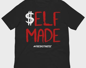 Camiseta hecha a mano a juego con las Jordan 1 Retro Low OG Banned en negro y rojo universitario.