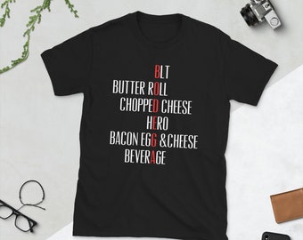 NYC Bodega Foods T-Shirt | New Yorker Unisex Tee | Hip Hop Streetwear Shirt