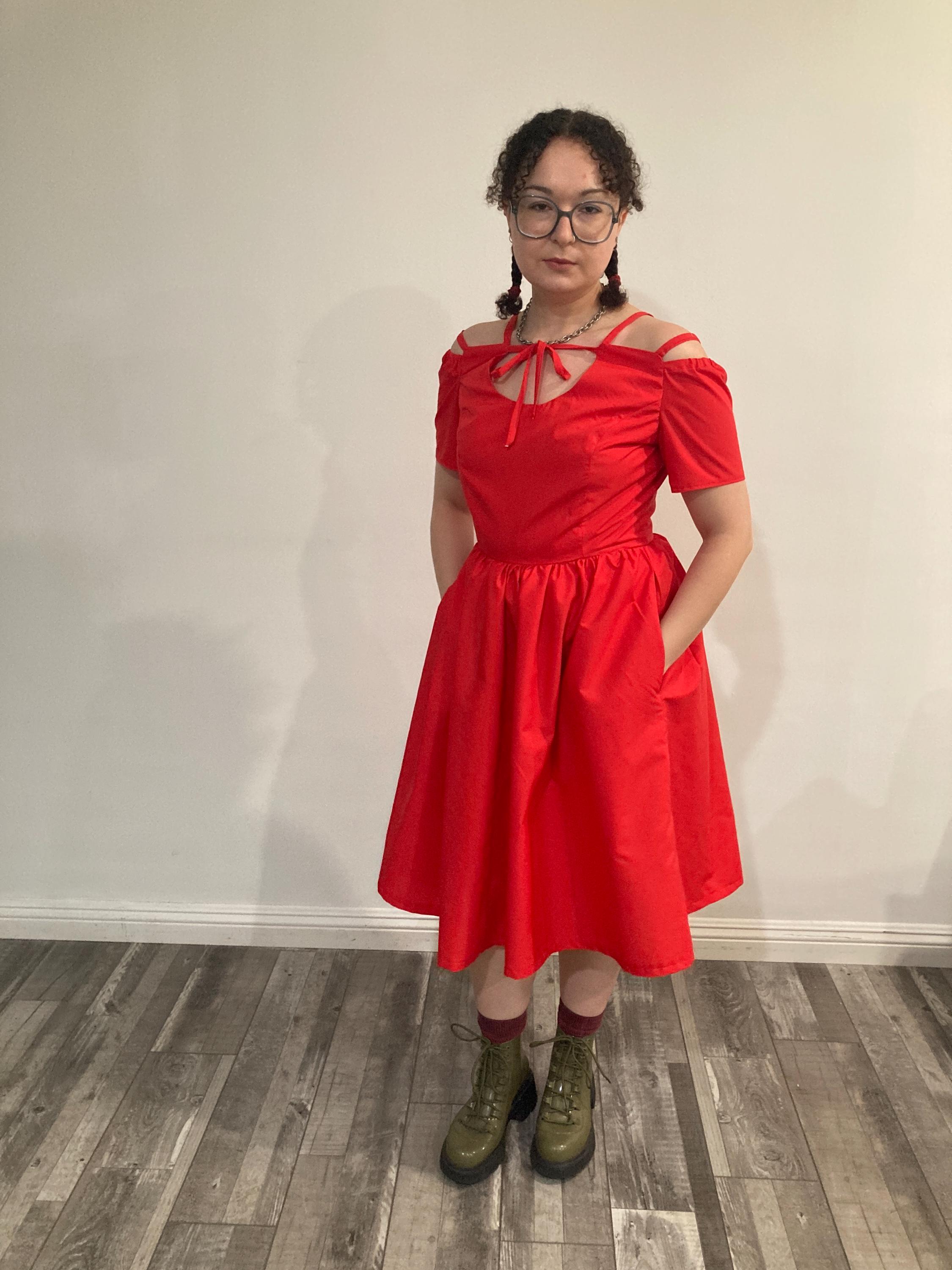 Red Tight Dress - Etsy