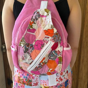 Pink Hexi Lightweight Backpack