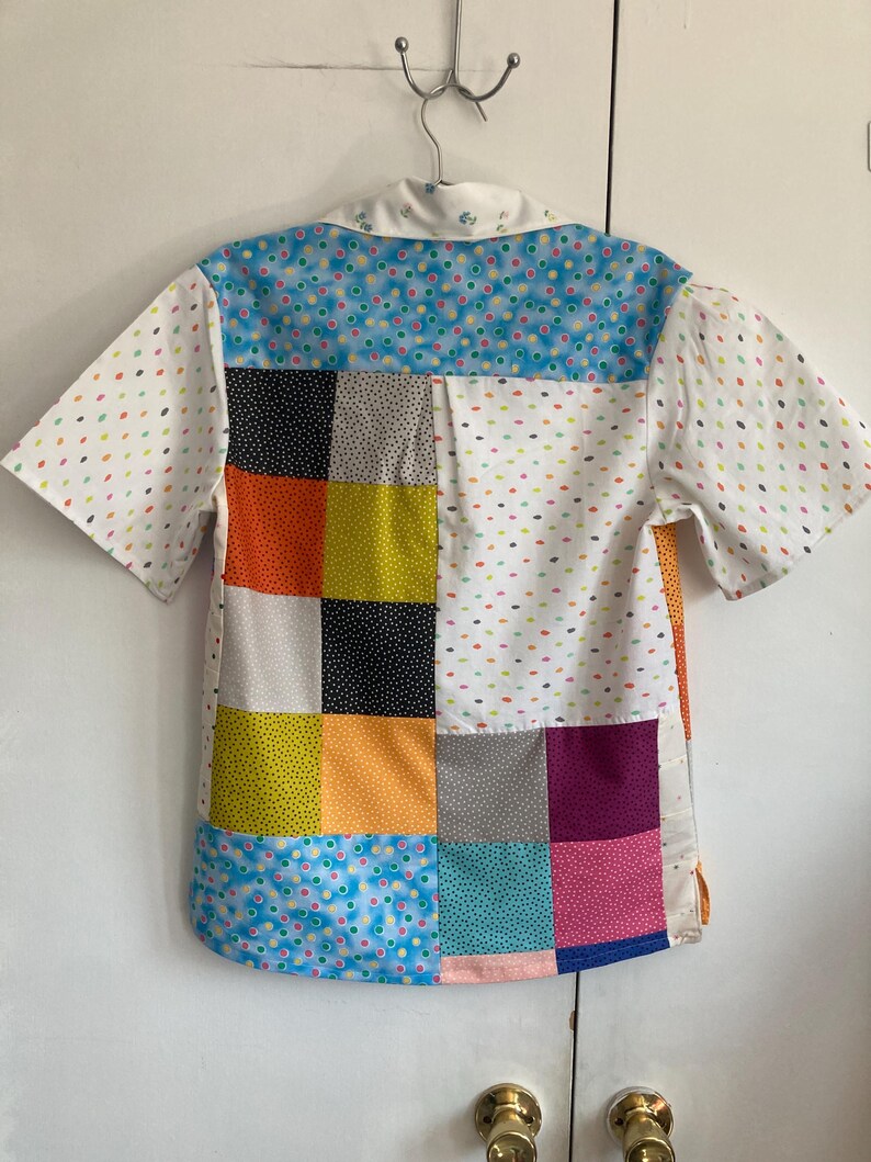 Patchwork Button Up image 6