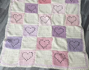 Crochet Valentines Afghan