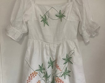 Embroidered Appliqué Dress