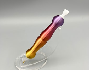 4” mini 3d printed diamond painting pen  “Rainstick” see description