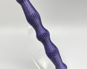 3d printed diamond painting pen Galaxy purple glittery Rainstick