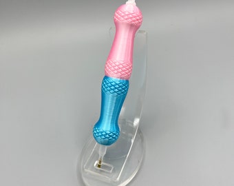 Mini 4” 3d printed diamond painting pen  “Rainstick” see description
