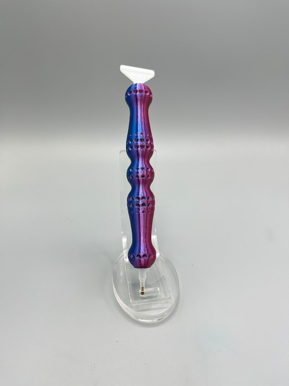 3d printed Tri color hearts diamond painting pen  “Rainstick” see description